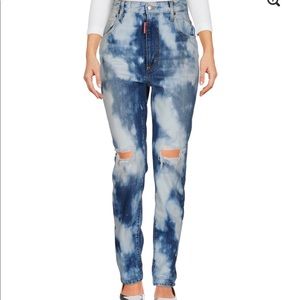 Dsquared2 high waist jeans.